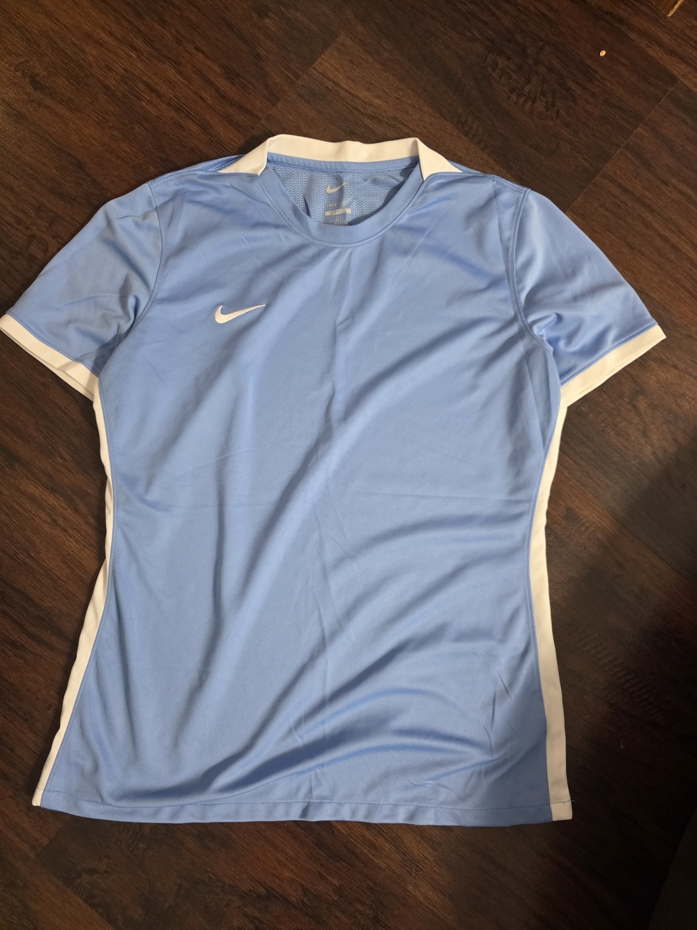 Nike Jersey Shirt Challenge Women L Soccer Futbol Training Argentina Blue